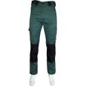 Yoworkwear Werkbroek katoen/polyester flessengroen maat 46