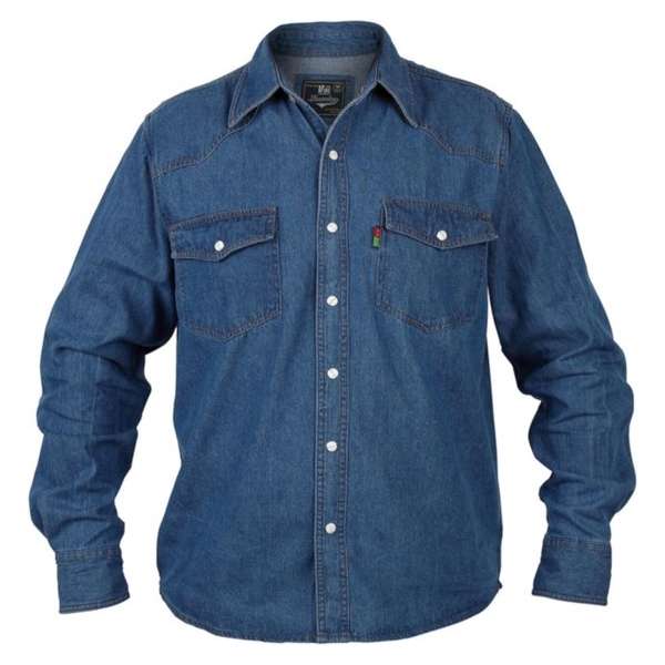 Duke London Duke Overhemd Blauw Duke London Duke Overhemd Blauw