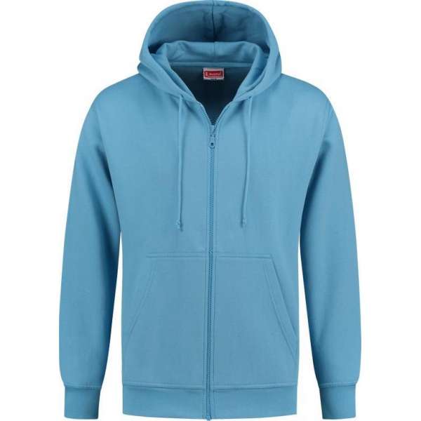 Workman Hooded Sweatvest Uni - 8422 sky blue - Maat L Workman Hooded Sweatvest Uni - 8422 sky blue - Maat L