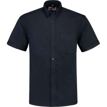 Tricorp 701003 Werkhemd Korte Mouw Basis Marineblauw maat XXXL