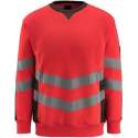 Mascot Sweatshirt MASCOT Wigton hi-vis rood/donkerantraciet S - hi-vis rood/donkerantraciet S