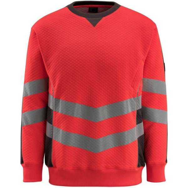 Mascot Sweatshirt MASCOT Wigton hi-vis rood/donkerantraciet S - hi-vis rood/donkerantraciet S Mascot Sweatshirt MASCOT Wigton hi-vis rood/donkerantraciet S - hi-vis rood/donkerantraciet S