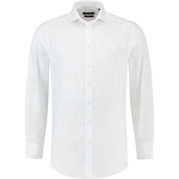 Tricorp 705007 Overhemd Slim Fit Wit maat 44/7 Tricorp 705007 Overhemd Slim Fit Wit maat 44/7