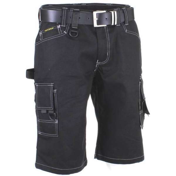 Tricorp Worker Canvas kort - 502006 - Zwart - maat 42 Tricorp Worker Canvas kort - 502006 - Zwart - maat 42