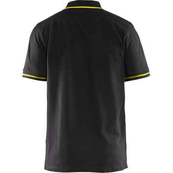 Werkshirt Blåkläder Polo Zwart/Geel - maat XXL