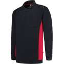Tricorp Polosweater Bi-Color - Workwear - 302001 - Navy-Rood - maat XXL