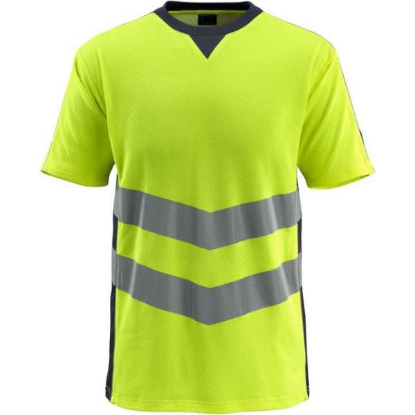 Mascot t-shirt Sandwell fluorgeel/donkermarine Mascot t-shirt Sandwell fluorgeel/donkermarine