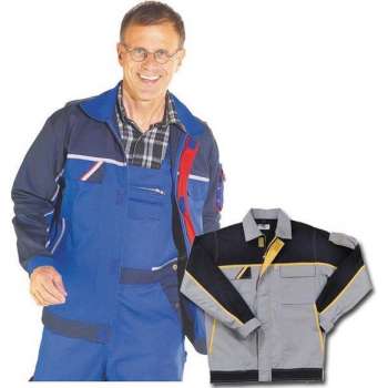 Werkjas blauw maat 56