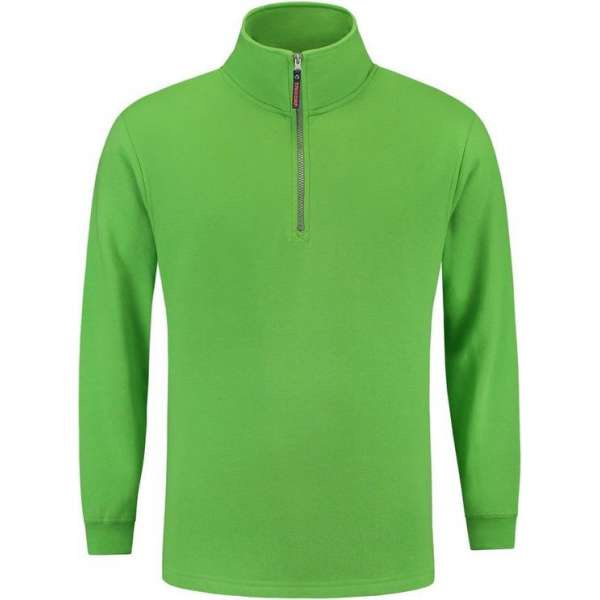 Tricorp 301010 Sweater Ritskraag Lime maat 7XL Tricorp 301010 Sweater Ritskraag Lime maat 7XL
