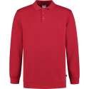 Tricorp Polo Sweater Boord 60°C Wasbaar 301016 Rood - Maat 3XL