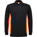 Tricorp 302003 Polosweater Bicolor Zwart/Oranje maat 7XL