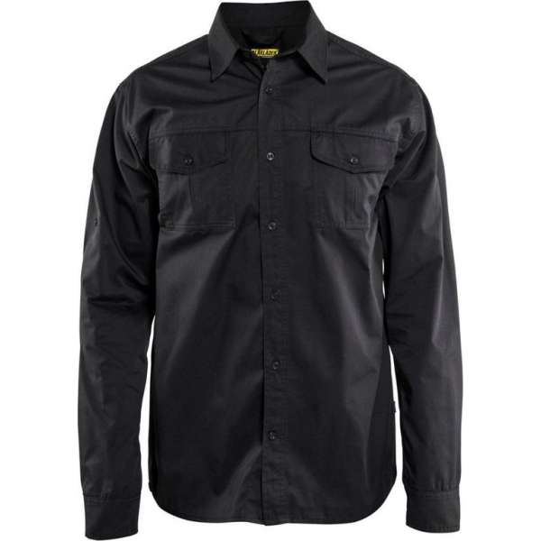 Blåkläder 3298-1190 Overhemd Zwart maat 4XL