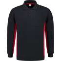 Tricorp Polosweater Bi-Color - Workwear - 302001 - Navy-Rood - maat 7XL