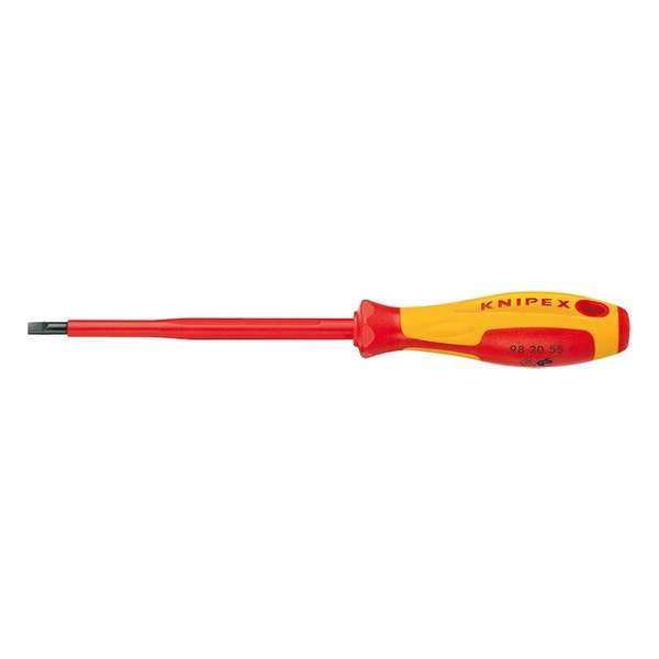 Knipex 98 20 65 Schroevendraaier - Sleuf - 6,5 x 150mm Knipex 98 20 65 Schroevendraaier - Sleuf - 6,5 x 150mm
