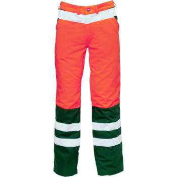 Havep Werkbroek High Visibility 8410 - Fluo Oranje/Flessengroen - 46