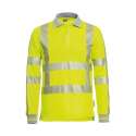 Santino Hivis poloshirt Vancouver - fluor oranje - maat XL