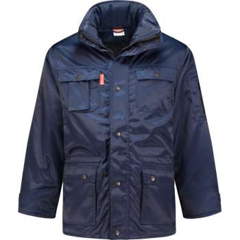 WorkMan 2153 Parka - Beaver - Navy - Maat XL
