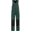 Yoworkwear Bodybroek katoen/polyester flessengroen maat 58