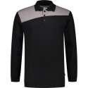 Tricorp Polo Sweater Bicolor Naden 302004 Zwart / Grijs - Maat 5XL