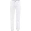 Yoworkwear Foodbroek polyester/katoen met manchetten wit maat 54