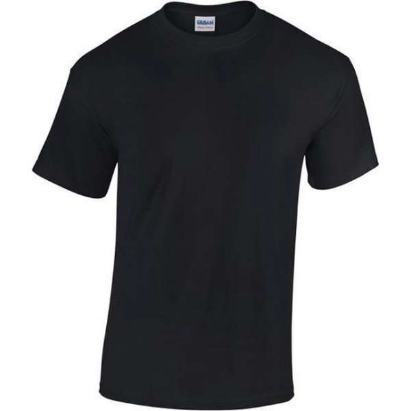 Gildan Heavy Cotton T-shirt 180 GSM, Kleur Zwart, Maat XL (6 Stuks) Gildan Heavy Cotton T-shirt 180 GSM, Kleur Zwart, Maat XL (6 Stuks)
