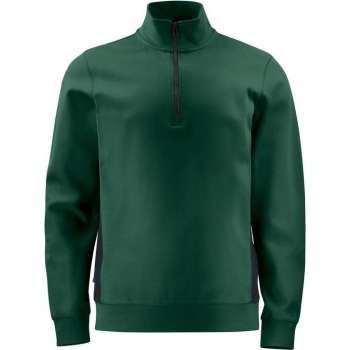 Projob Sweater met halve ritssluiting 642128 Woudgroen - Maat XS