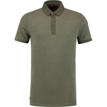 Tricorp Poloshirt Premium Naden 204002 Army - Maat XXL
