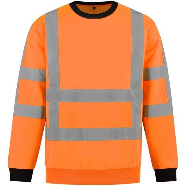 Yoworkwear Sweater RWS Fluor Oranje - Maat XXL Yoworkwear Sweater RWS Fluor Oranje - Maat XXL