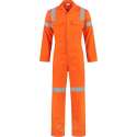 EM Traffic Hoge zichtbaarheids overall 100% katoen Oranje Maat 52