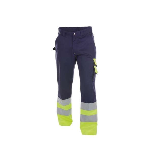 Dassy Omaha Hoge zichtbaarheidsbroek 200620 (300 g/m2) - binnenbeenlengte Standaard (81-86 cm) - Cementgrijs/Fluogeel - 58 Dassy Omaha Hoge zichtbaarheidsbroek 200620 (300 g/m2) - binnenbeenlengte Standaard (81-86 cm) - Cementgrijs/Fluogeel - 58