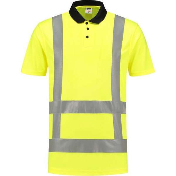Tricorp polo RWS Birdseye - fluor geel - 203006 - maat 7XL