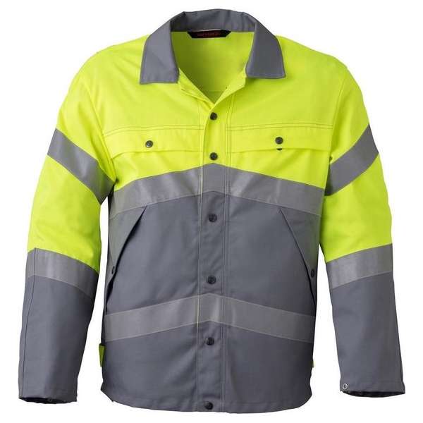 Havep 5361 Jack/Blouson Grijs/Fluo Geel maat 56 Havep 5361 Jack/Blouson Grijs/Fluo Geel maat 56