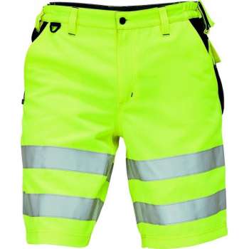 Korte werkbroek Knoxfield Hi-vis geel maat 56