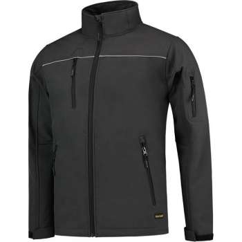 Tricorp Soft Shell jack - Workwear - 402006 - Donkergrijs - maat S