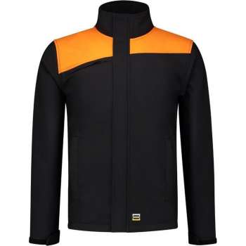 Tricorp softshell Bicolor Naden 2021 - Zwart | Oranje