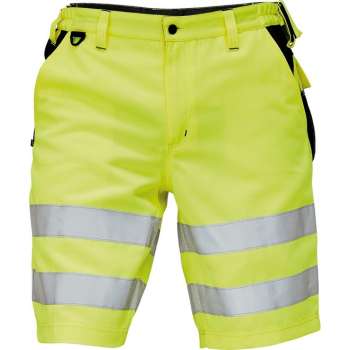 Knoxfield signalisatie short HV fluor geel, maat 48