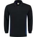 Tricorp polosweater Bi-Color - Workwear - 302001 - navy-koningsblauw - maat 7XL