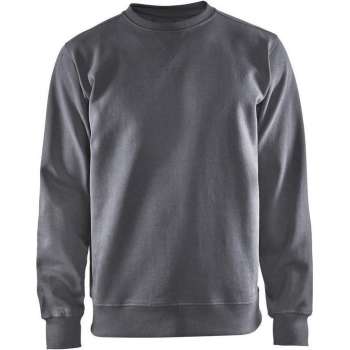 Blåkläder 3364-1048 Sweatshirt Jersey Ronde Hals Grijs maat 4XL