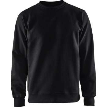 Blåkläder 3364-1048 Sweatshirt Jersey Ronde Hals Zwart maat XXL