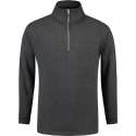 Tricorp Sweater ritskraag - Casual - 301010 - Antraciet - maat M