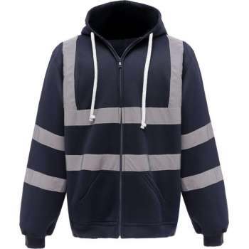 RWS vest, met rits en capuchon, S t/m 3XL XXL Marineblauw