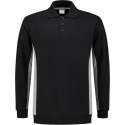 Tricorp 302003 Polosweater Bicolor Zwart/Grijs maat XXXL