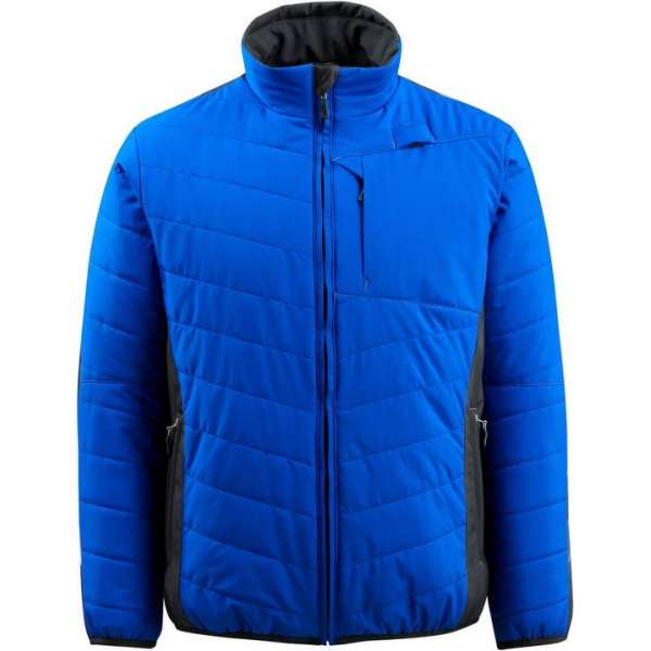Mascot thermojack Erding korenblauw/marine