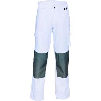 Havep Werkbroek Worker knz 8597 - Wit/Grijs - 58