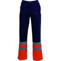 Havep Werkbroek High Visibility 8397 - Marine/Fluo Oranje - 58