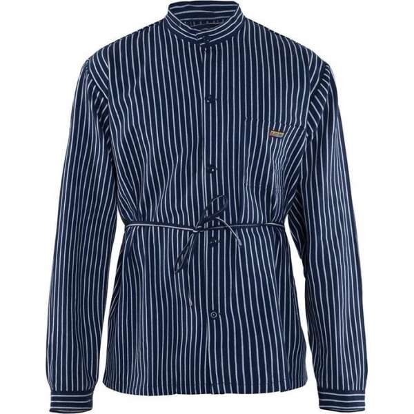 Blåkläder 3250-1125 Timmermansoverhemd Marineblauw/Wit maat M Blåkläder 3250-1125 Timmermansoverhemd Marineblauw/Wit maat M