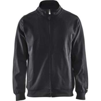 Blåkläder 3349-1048 Sweatshirt lange rits Zwart maat XXL