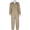 Yoworkwear Overall 100% katoen met rits kaki maat 53