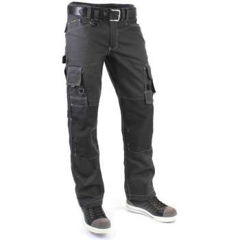 Tricorp worker canvas met cordura - Workwear - 502009 - donkergrijs / zwart - maat 62