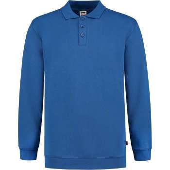 Tricorp Polo Sweater Boord 60°C Wasbaar 301016 Koningsblauw - Maat XXL